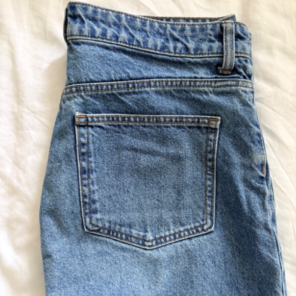 Blue tapered straight leg H&M jeans - Picture 4 of 4